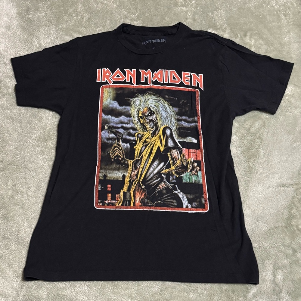 Iron Maiden Black Graphic Tee